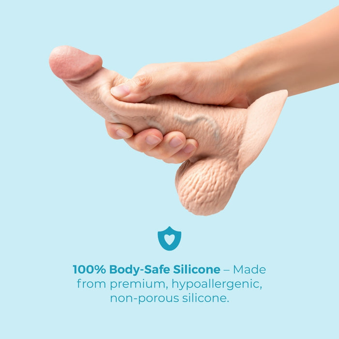 b-Vibe Slipskin 6.5" Curvy - 3 Color Options