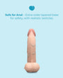 b-Vibe Slipskin 8" Curvy - 3 Color Options