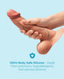 b-Vibe Slipskin 8" Curvy - 3 Color Options