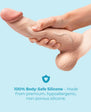 b-Vibe Slipskin 9" Curvy - 3 Color Options
