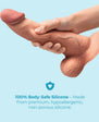 b-Vibe Slipskin 9" Curvy - 3 Color Options