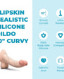 b-Vibe Slipskin 10" Curvy - 3 Color Options
