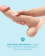b-Vibe Slipskin 10" Curvy - 3 Color Options