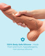 b-Vibe Slipskin 10" Curvy - 3 Color Options