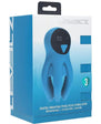 Levelz Digital Vibrating Silicone Rechargeable Penis Head Stimulator with Tentacles