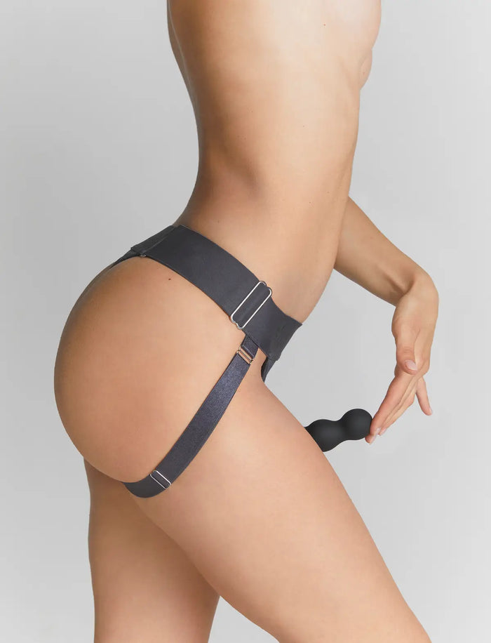 Strap-On-Me Harness Lingerie Unique One Size Grey