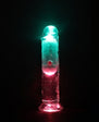 RealRock Wireless Rechargeable Remote Control LED Vibrating 6 in. Dildo Clear