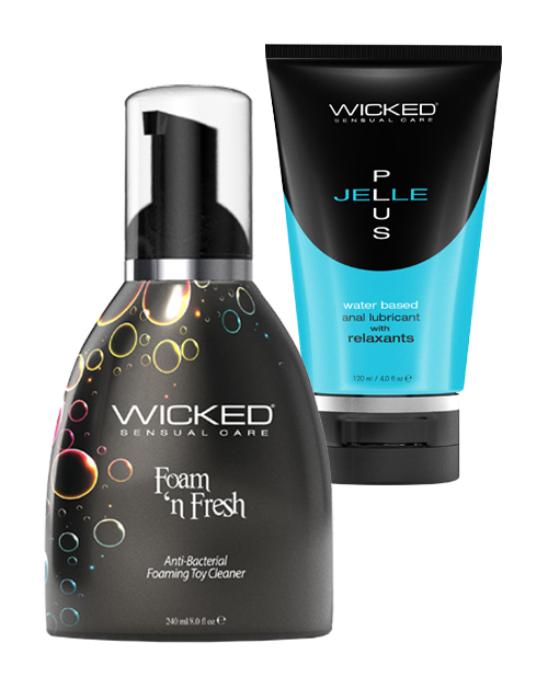 Bum Bundle #2 - Anal Jelle PLUS & Wicked Foam 'n Fresh