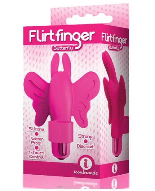 The 9's - Flirt finger Silicone Bunny - Pink