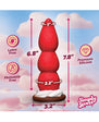 Simply Sweet Strawberry Sweet Cream Premium Silicone Dildo