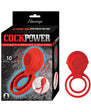 Cockpower Ultimate Vibrating Cockring Red