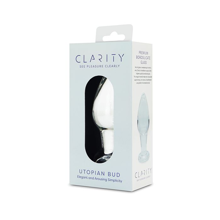 Clarity Utopian Bud Glass Plug