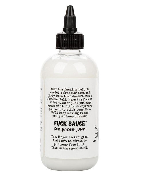 Fuck Sauce Cum Scented Water Based Lubricant 8oz