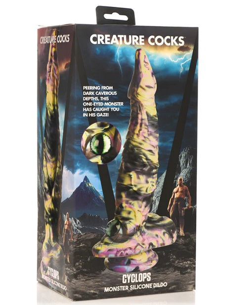 Creature Cocks - Cyclops Monster Silicone Dildo - 11.3in