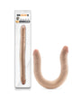 Dr. Skin Plus Posable Double Dong 16.5in Beige