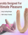 Dr. Skin Plus Posable Double Dong 16.5in Beige