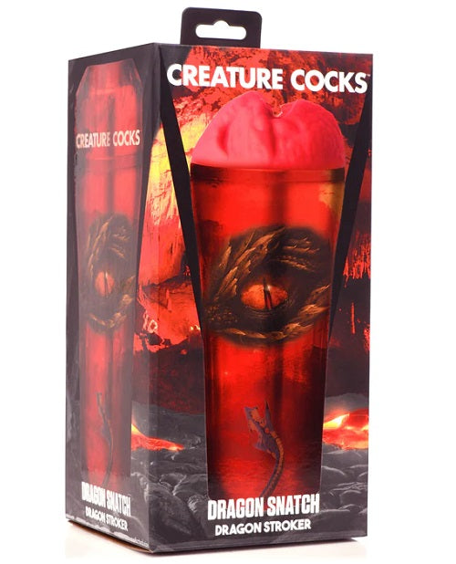 Creature Cocks - Dragon Snatch Stroker - Red/Black