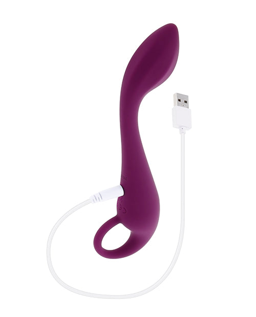 Evolved Lochness G Rechargeable Vibrator Silicone Burgundy