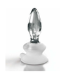 Pipedream Icicles No. 91 Glass Anal Plug w/ Suction Cup Clear