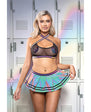 Ready Let's Glow 4 pc Set - Multi Color S/M