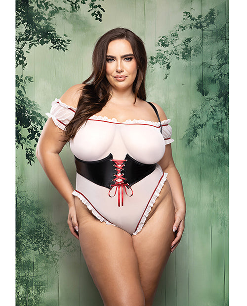 Dangerous Darling 3 pc Set - Black/White 3X/4X