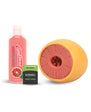 GoodHead Grapefruit Blowjob Set Includes Stroker & Slick Head Glide - 1 oz Bottle Grapefruit