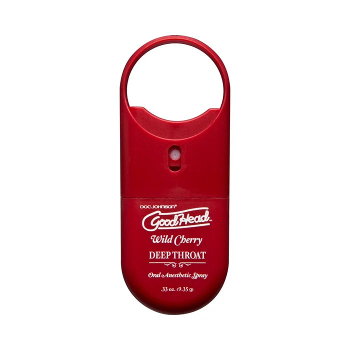 Goodhead to Go - Deep Throat Spray .33oz. Wild Cherry