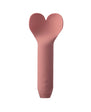 Je Joue Amour Rechargeable Silicone Heart-Shaped Fluttering Tip Bullet Vibrator Pale Rosette