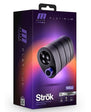 M Elite Platinum Strok - Rechargeable Silicone Dual End Masturbator