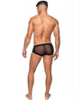 Hoser Stretch Mesh Micro Mini Short Black