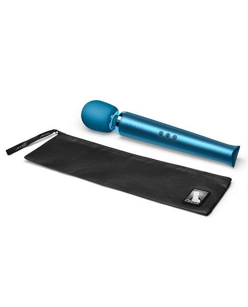 Le Wand Rechargeable Silicone Massager - Pacific Blue