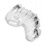 Master Series Detained Soft Body Chastity Cage - Clear