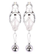 Me You Us Clover Nipple Clamp Silver