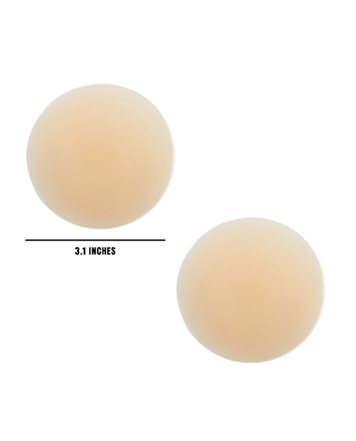 Ice Queen Skin Invisible Reusable Silicone Pasties - Nude O/S