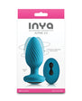 Inya Alpine 2.0 Gyrating and Vibrating Plug w/ Remote - Teal