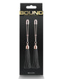 Bound Nipple Clamps T1 - Rose Gold/Black