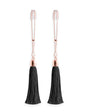 Bound Nipple Clamps T1 - Rose Gold/Black