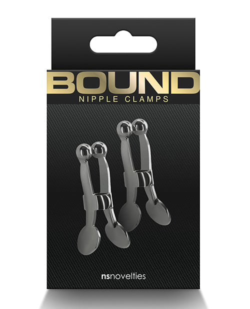 Bound Nipple Clamps C1 - Gunmetal Gray