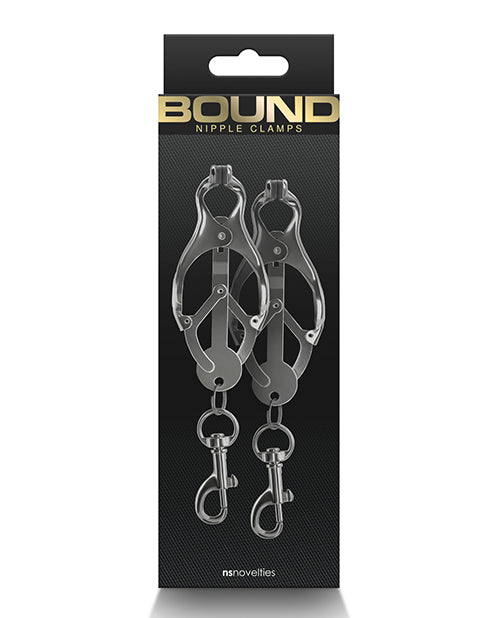 Bound Nipple Clamps C3 Gunmetal Gray