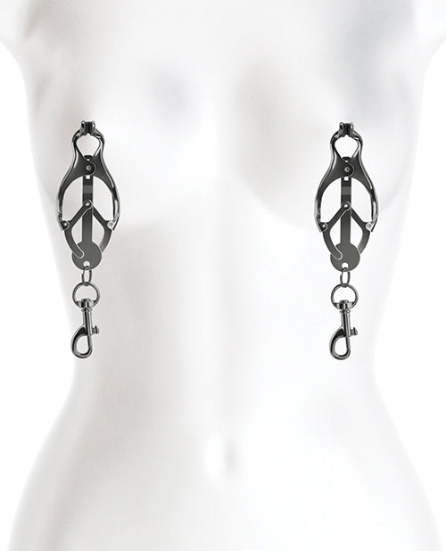 Bound Nipple Clamps C3 Gunmetal Gray