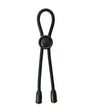 Mack Tuff Adjustable Silicone Cock Tie (Black) Lasso/Bolo