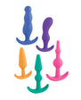 ANAL LOVERS KIT 5-PIECE SET MULTI COLOR