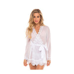Provence Short Robe - White
