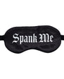 Ouch! Spank Me Printed Mask Satin Black
