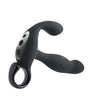 PLAYBOY COME HITHER RECHARGEABLE REMOTE CONTROLLED SILICONE VIBRATING PROSTATE MASSAGER BLACK