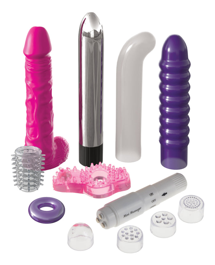 Pipedream Waterproof Wet & Wild Pleasure Collection 13-Piece Set