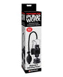 Pipedream Pump Worx Beginner's Vibrating Pump Clear/Black