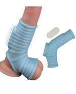 Vibrating Power Sleeve Ribbed Fit - Blue