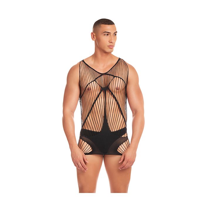 Rainbow Party Automatic Long Tank - Black