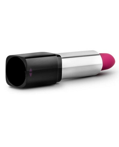 Rose Lipstick Vibrator - Black